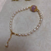 Baroque Special Shape Freshwater Pearl Copper Bracelet Minimalist Style For Women