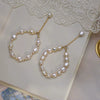 Baroque Special Shape Freshwater Pearl Copper Bracelet Minimalist Style For Women