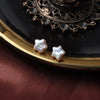 Baroque Star Pearl Earrings S925 Silver Needle Natural Freshwater Pearl Minimalist Women's