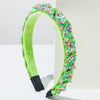 Baroque Style Alloy Woven Diamond Inlaid Hair Hoop Headband Women's Hair Accessories