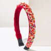 Baroque Style Alloy Woven Diamond Inlaid Hair Hoop Headband Women's Hair Accessories