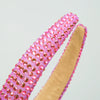 Baroque Style Diamond Inlaid Sponge Headband For Women
