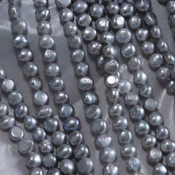 Baroque Twosided Light Natural Freshwater Pearl Jewelry Material