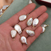 Baroque Water Drop Freshwater Pearl Loose Beads Jewelry Accessories Material