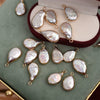 Baroque Water Drop Freshwater Pearl Loose Beads Jewelry Accessories Material