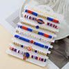 Baseball Bracelet Soft Pottery Geometric Handmade Polymer Clay Bracelet
