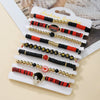 Baseball Bracelet Soft Pottery Geometric Handmade Polymer Clay Bracelet