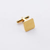 1 Piece Basic Classic Style Square Customization Laser Engraving Stainless Steel Plating DIY Jewelry Accessories