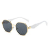 Basic Lady Simple Style Geometric Pc Polygon Full Frame Women'S Sunglasses