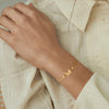 Basic Modern Style Classic Style Butterfly 304 Stainless Steel 18K Gold Plated Bracelets In Bulk