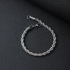 Basic Modern Style Classic Style Geometric Solid Color Titanium Steel Polishing Unisex Bracelets