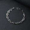 Basic Modern Style Classic Style Geometric Solid Color Titanium Steel Polishing Unisex Bracelets
