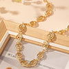 Basic Modern Style Classic Style Spiral Alloy Zinc Alloy Wholesale Necklace