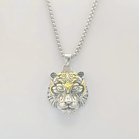 Basic Modern Style Classic Style Tiger 201 Stainless Steel Alloy Unisex Pendant Necklace