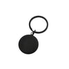 Basic Modern Style Round Customization Laser Engraving 201 Stainless Steel Plating Unisex Bag Pendant Keychain