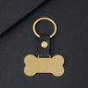 Basic Modern Style Simple Style Customization Laser Engraving Unforgettable 201 Stainless Steel Pu Leather Plating Unisex Bag Pendant Keychain