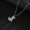 Basic Simple Style Classic Style Dog 201 Stainless Steel Unisex Pendant Necklace