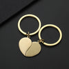 Basic Simple Style Customization Laser Engraving Heart Shape 201 Stainless Steel Unisex Bag Pendant Keychain