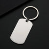 Basic Simple Style Geometric Customization Laser Engraving 201 Stainless Steel Plating Unisex Bag Pendant Keychain