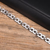 Basic Simple Style Number Solid Color 201 Stainless Steel Men'S Bracelets