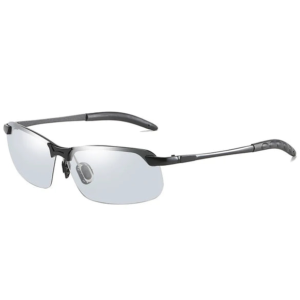 Basic Solid Color Tac Square Half Frame Women'S Sunglasses