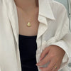 Beach Shell Stainless Steel Plating Pendant Necklace