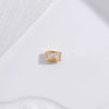 Bead Accessories Silver Handmade Gear Pattern Round Beads Zirconia