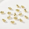 Bead Diy Hand Beaded Material Accessories Copper Electroplating Hemp Pattern