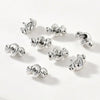 Bead Diy Hand Beaded Material Accessories Copper Electroplating Hemp Pattern