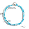 Bead Necklace Artificial Crystal Geometric Simple Light Luxury Electroplating Women's