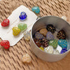 Beaded Accessories Glass Glazed Love Shape Retro Wave Dot Fuel Injection Bracelet Necklace Mobile Phone Chain