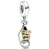 Beaded Accessories Metal Totem Ball Shape Electroplating Loose Beads