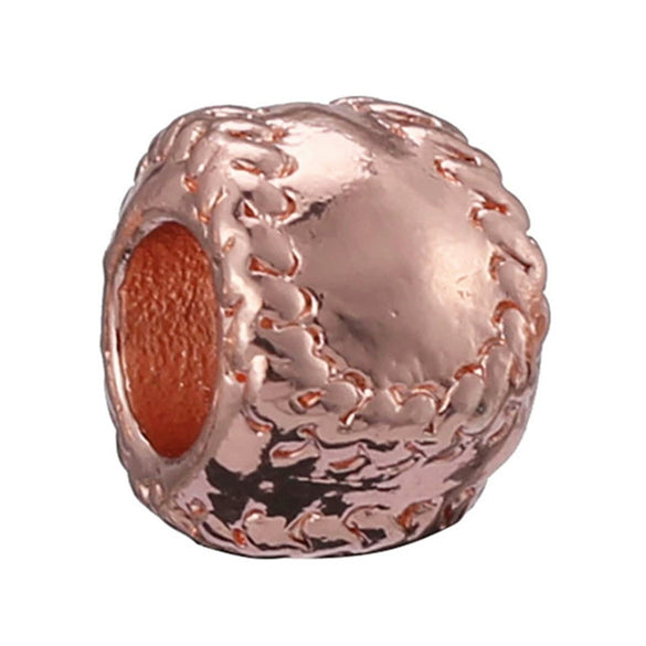 Beaded Accessories Metal Totem Ball Shape Electroplating Loose Beads