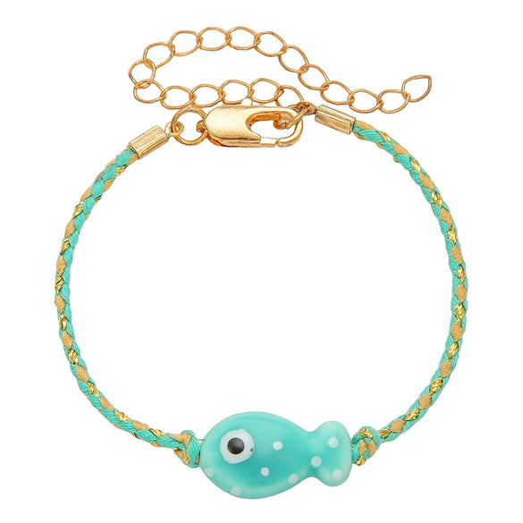 Beaded And Resin Animal Zodiac Style Electroplated Necklace And Bracelet