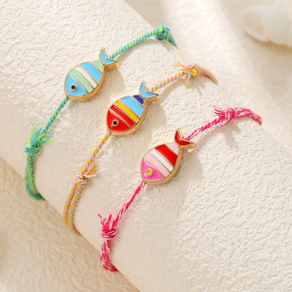 Beaded And Resin Animal Zodiac Style Electroplated Necklace And Bracelet