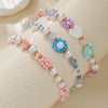 Beaded Bracelet Rice Beads Imitation Pearl Glass Geometric Retro Handmade Style For Men