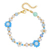 Beaded Bracelet Rice Beads Imitation Pearl Glass Geometric Retro Handmade Style For Men