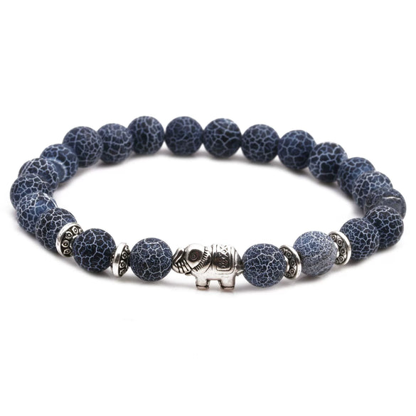 Beaded Bracelet Set Copper Animals Zodiac Style