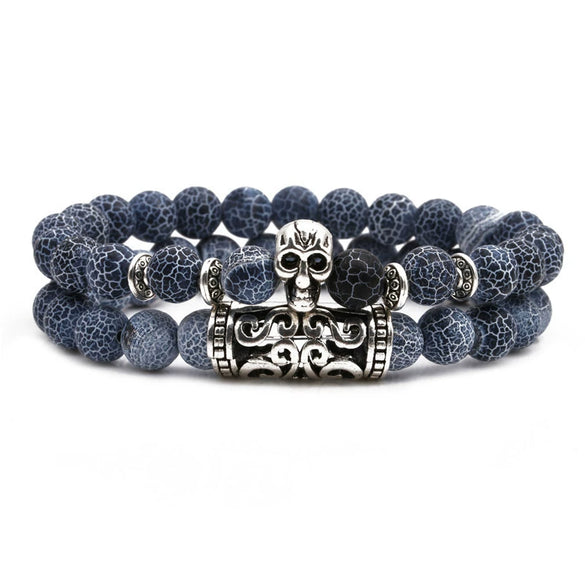 Beaded Bracelet Set Copper Animals Zodiac Style