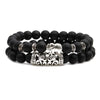 Beaded Bracelet Set Copper Handmade With Animals Zodiac Pattern
