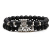 Beaded Bracelet Set Copper Handmade With Animals Zodiac Pattern