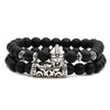 Beaded Bracelet Set Copper Handmade With Animals Zodiac Pattern