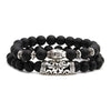 Beaded Bracelet Set Copper Handmade With Animals Zodiac Pattern