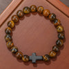 Beaded Bracelet Stone Geometric Manual Unisex Jewelry