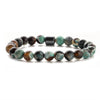 Beaded Bracelet Stone Handmade Unisex Geometric