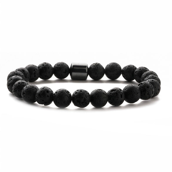 Beaded Bracelet Stone Handmade Unisex Geometric