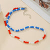 Beaded Clavicle Chain Necklace Women Light Luxury Handmade