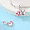 Beaded Hanging Ornament Jewelry Accessories Bracelet Silver Plated With Dripping Oil Design