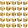 Beaded Jewelry Accessories Copper Diy Bracelet Beads With Block Letter And Rubik's Cube Design Electroplated