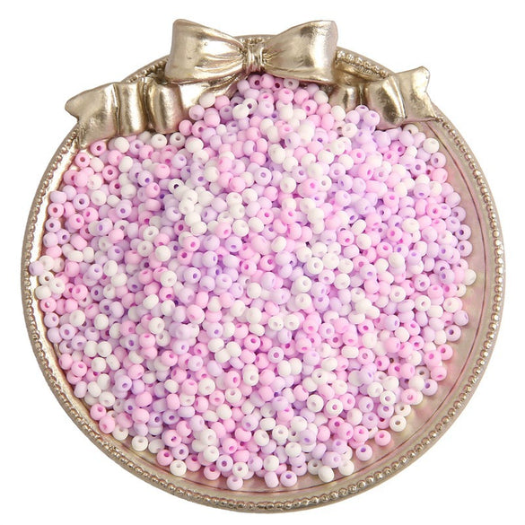 Beaded Jewelry Accessories Glass Glaze Cartoon Baking Paint Rice Beads For Ring Bracelet